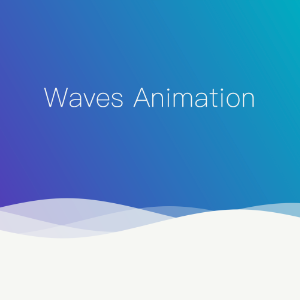 波浪动画